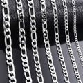 HipHop Stainless Steel Titanium Steel Jewelry Figaro Cuba Chain Men And Women Accessories Chain
