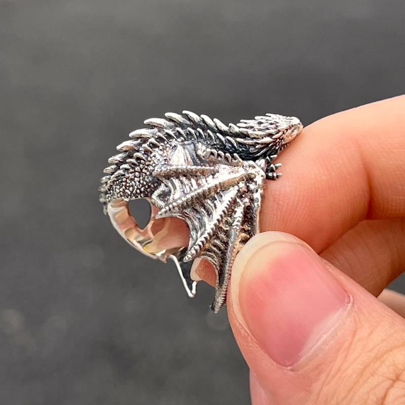 European And American Retro Minority Forefinger Ring Accessories Men