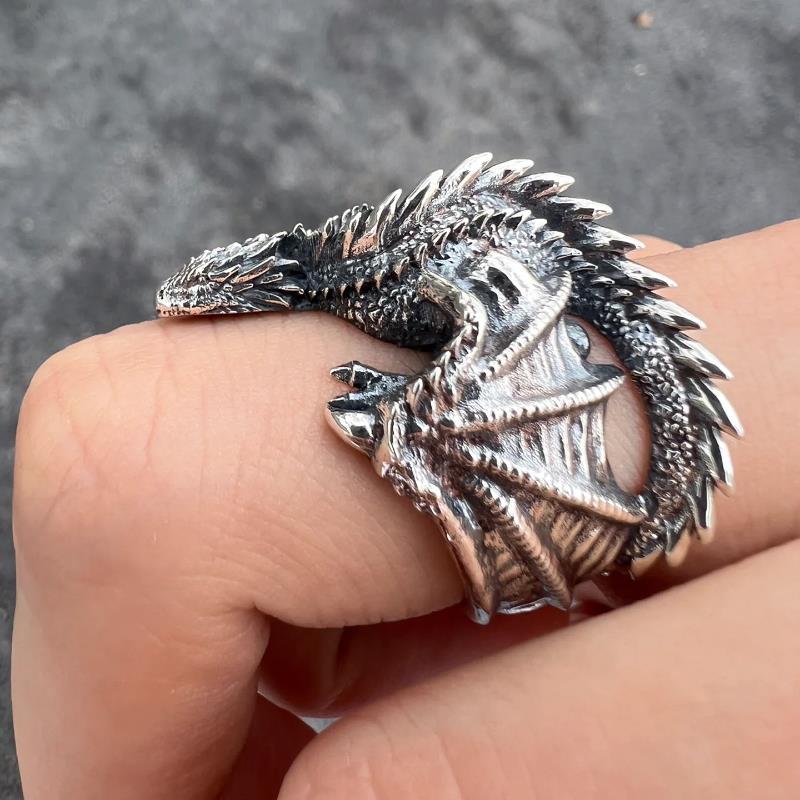 European And American Retro Minority Forefinger Ring Accessories Men