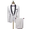 Men 3 Pieces Suit Set Men Wedding Suits Groom Tuxedos